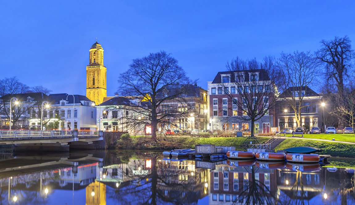 Zwolle, The Green And Welcoming Hansa City In The East Of The ...